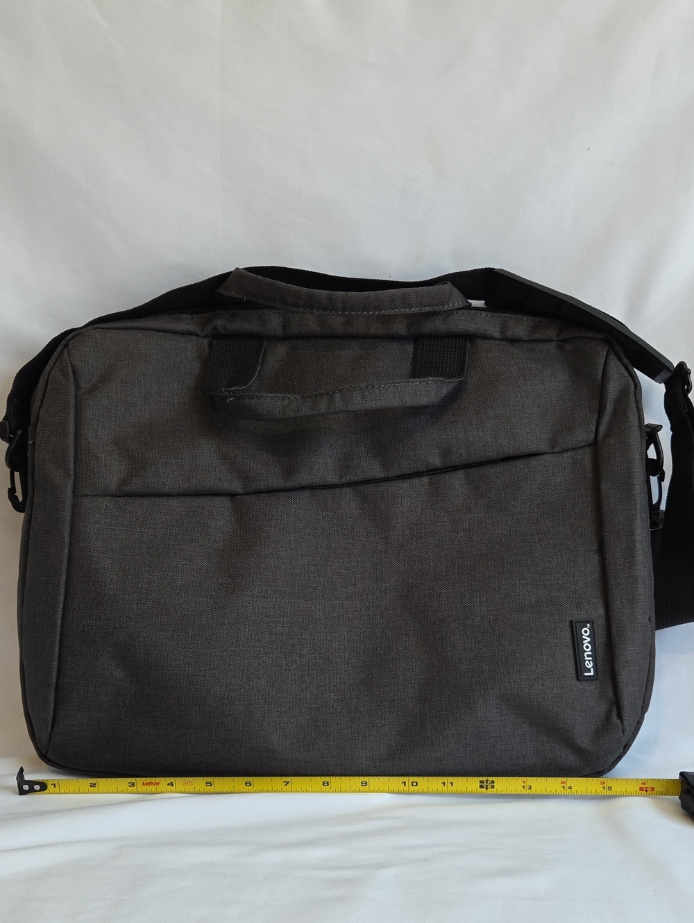 Lenovo Dark Gray Laptop Briefcase Messenger Bag